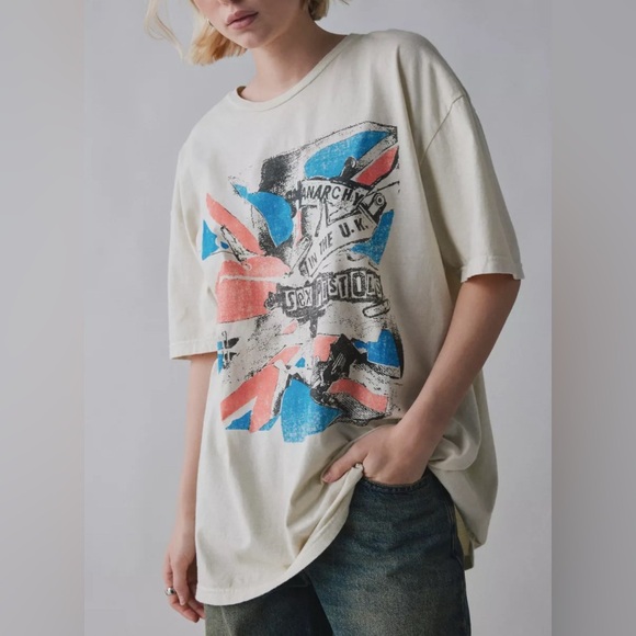Urban Outfitters Tops - Sex Pistols Oversized Graphic T-Shirt